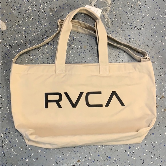 RVCA Handbags - Canvas tote w shoulder strap